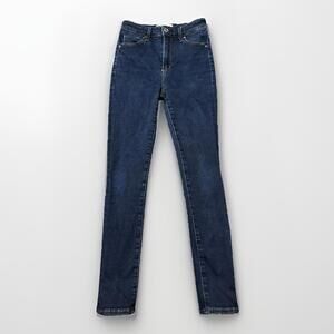 Abercrombie‎ & Fitch Jeans Womens Size 24/00r High Rise Super Skinny 23x25.5